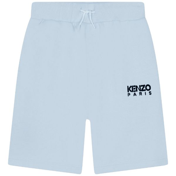 Picture of Kenzo Boys Pale Blue Shorts