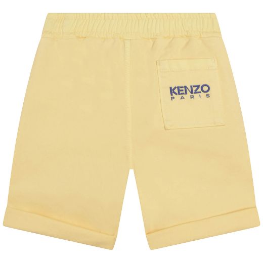 Picture of Kenzo Boys Lemon Logo Shorts 