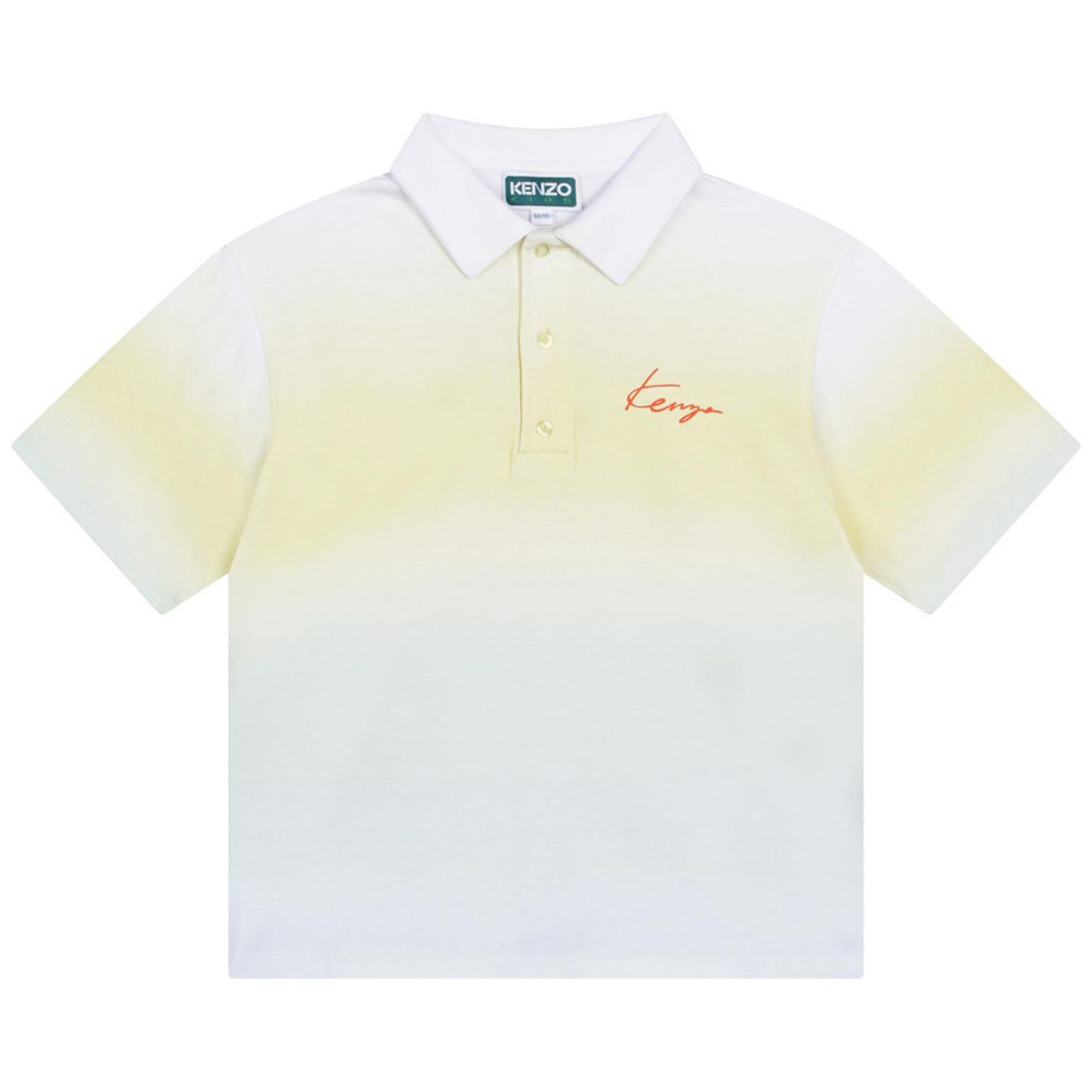 Picture of Kenzo Boys Blue & Yellow Polo Shirt