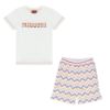 Picture of Missoni Girls Zig Zag T-shirt & Short Set
