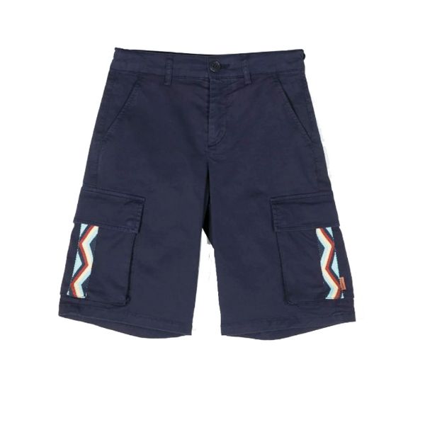 Picture of Missoni Boys Navy Cargo Shorts