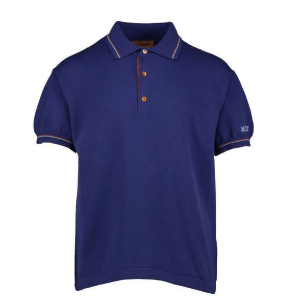 Picture of Missoni Boys Navy Knit Polo
