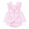 Picture of Blues Baby Girls Pink Bow Dress & Knickers Set
