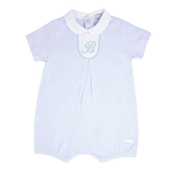 Picture of Blues Baby Boys Blue Logo Romper