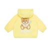 Picture of Moschino Baby Boys Yellow Hooded Jacket 