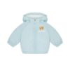 Picture of Moschino Baby Boys Pale Blue Hooded Jacket