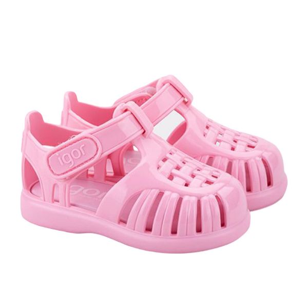 Picture of Igor Tobby Gloss  Pink Velcro Jellies