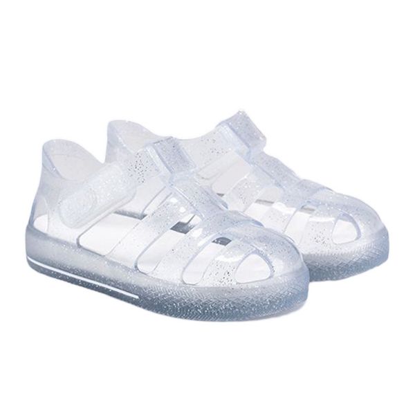 Picture of Igor Star Glitter Transparent Velcro Jellies