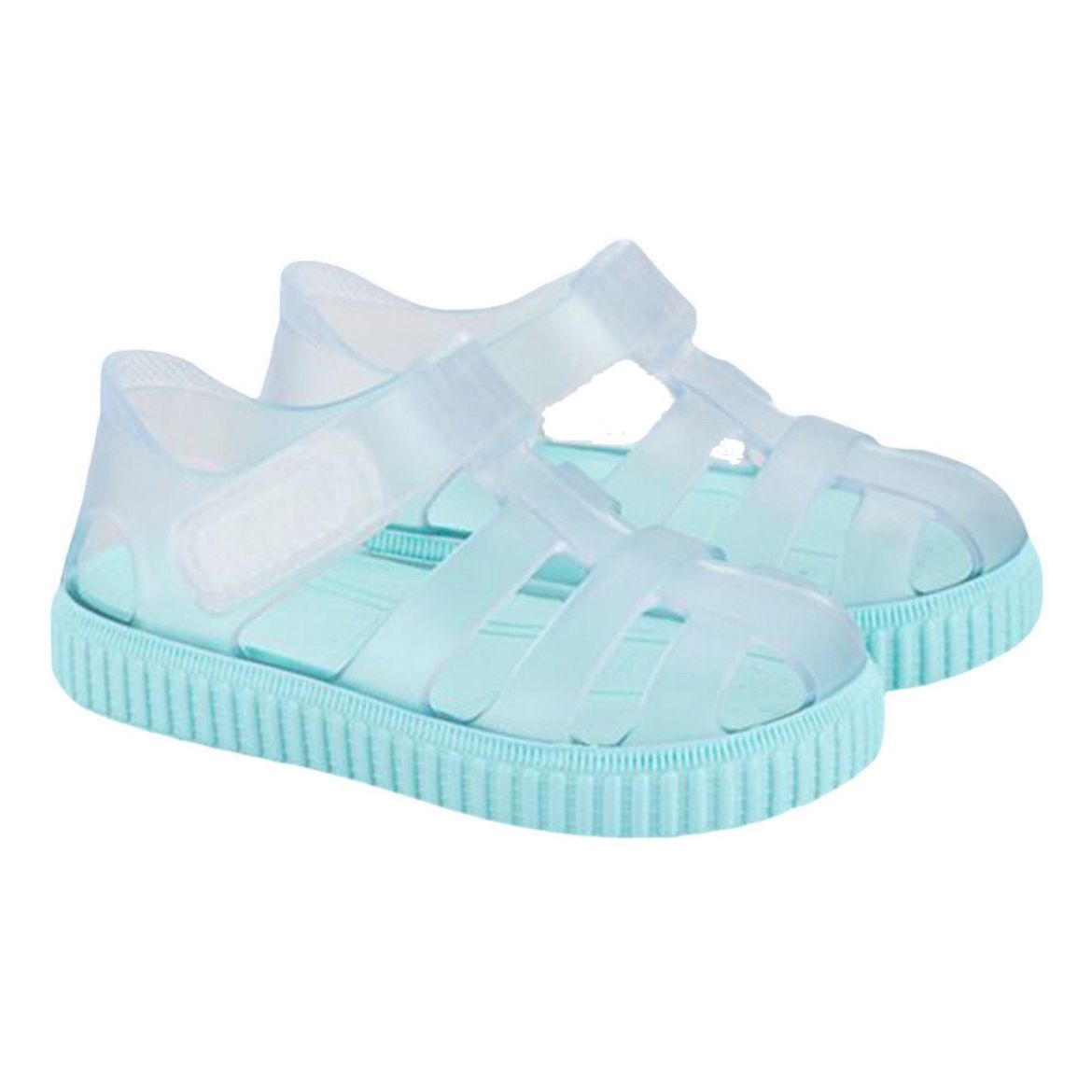 Picture of Igor Nico Cristal Mint Velcro Jellies