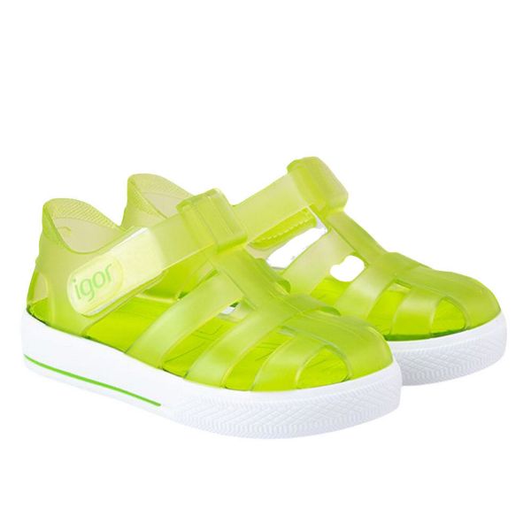 Picture of Igor Star Green Velcro Jellies