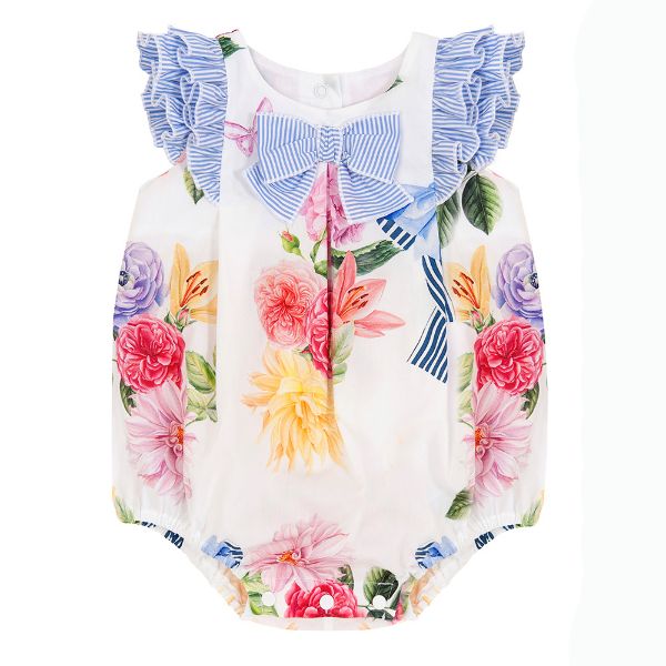 Picture of Balloon Chic Baby Girls Floral Romper