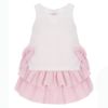 Picture of Balloon Chic Girls Pink & White Ruffle Dress