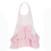 Picture of Balloon Chic Girls Pink & White Ruffle Dress