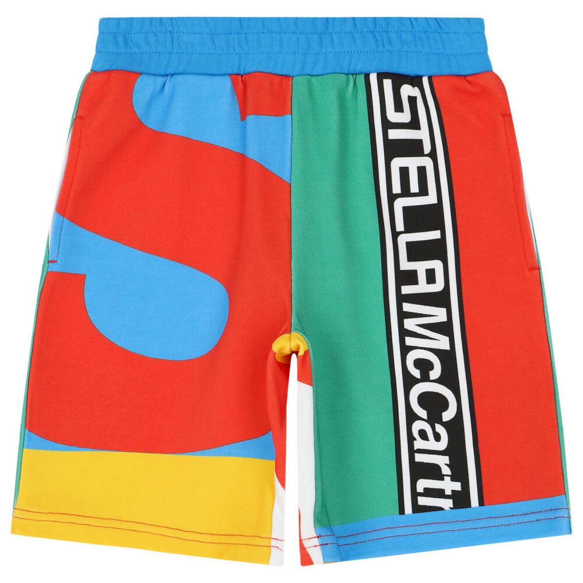 Picture of Stella Mc Cartney Boys Multi Logo Shorts