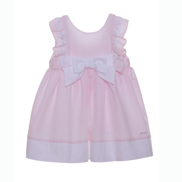 Picture of Patachou Baby Girls Pink Bow Dress