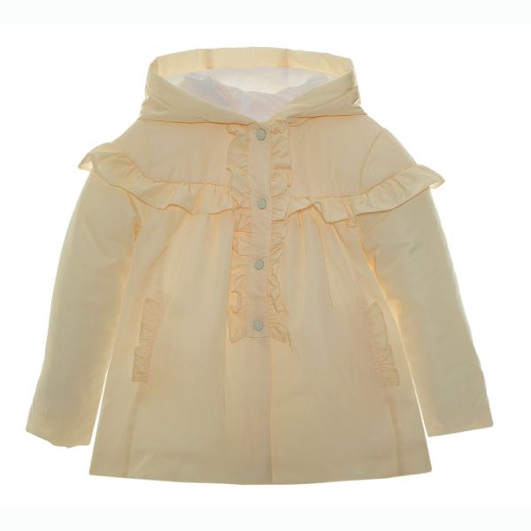 Picture of Patachou Girls Yellow Hooded Jacket