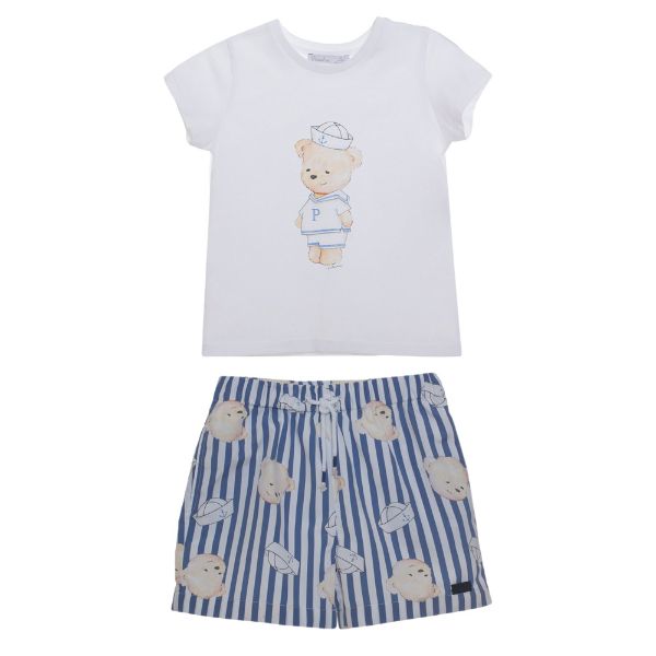 Picture of Patachou Boys Teddy Swim Short Set