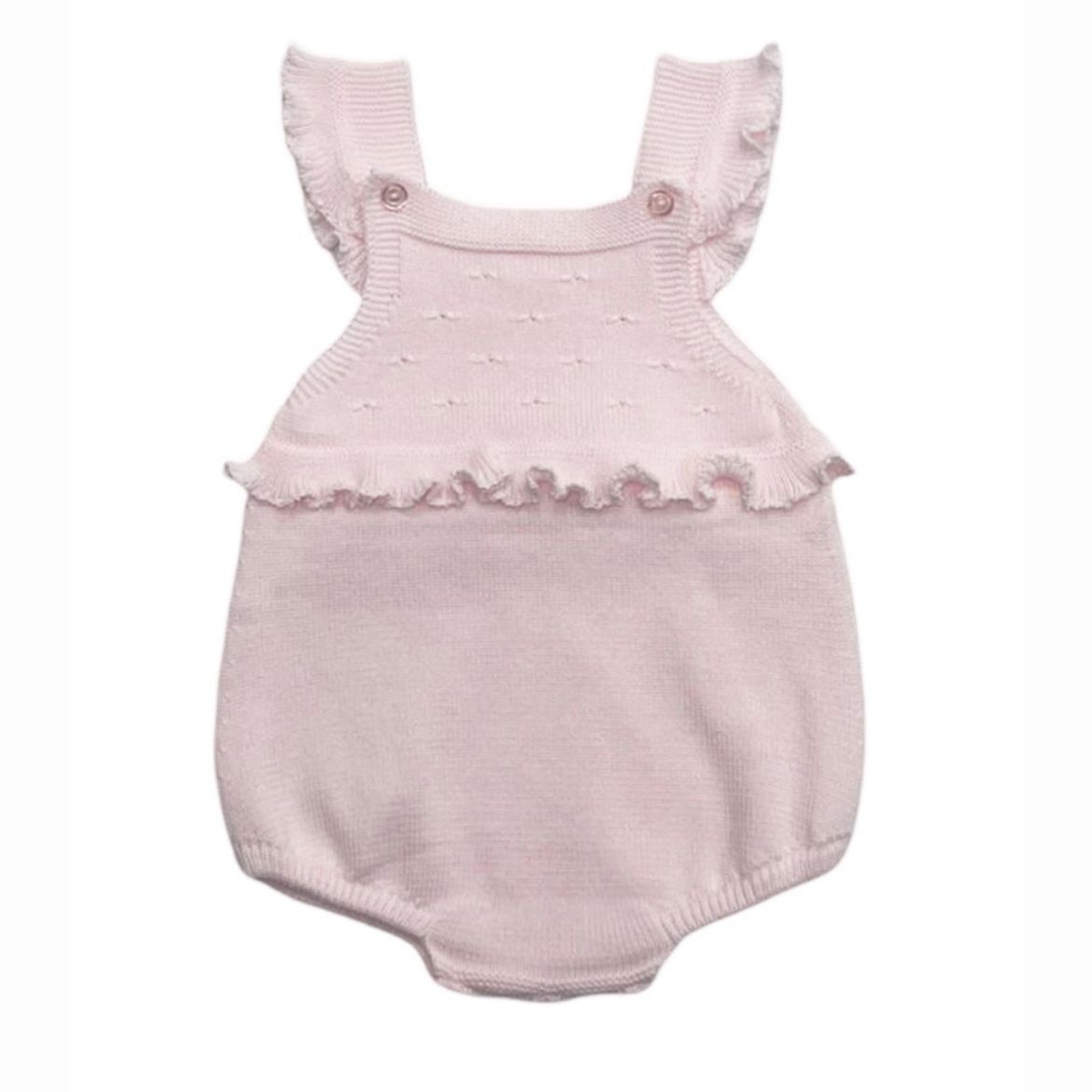 Picture of Granlei Baby Girls Pink Knitted Romper