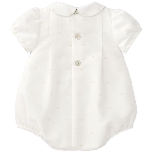 Picture of Paz Rodriguez Cream Spotted Romper