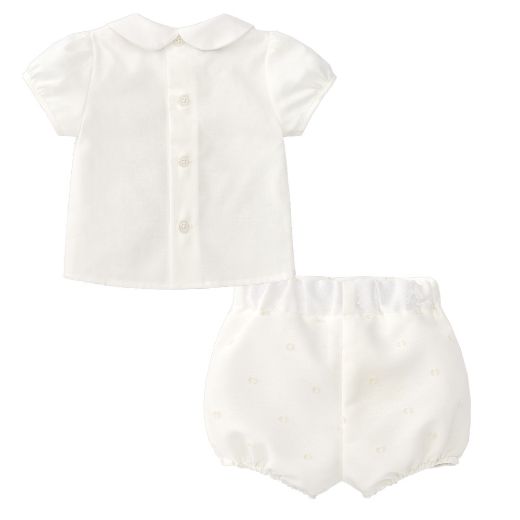 Picture of Paz Rodriguez Cream 2 Piece Short Set