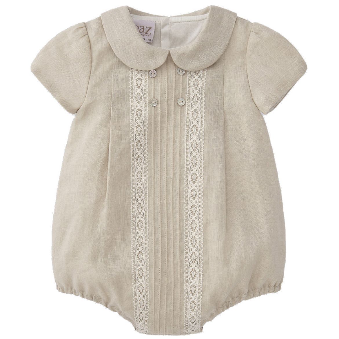 Picture of Paz Rodriguez Beige Romper