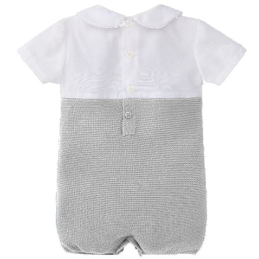 Picture of Paz Rodriguez Grey Knitted Romper