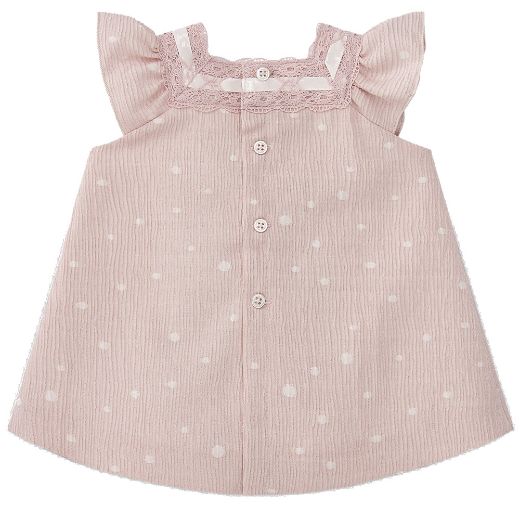 Picture of Paz Rodriguez Pink Spotted Dress