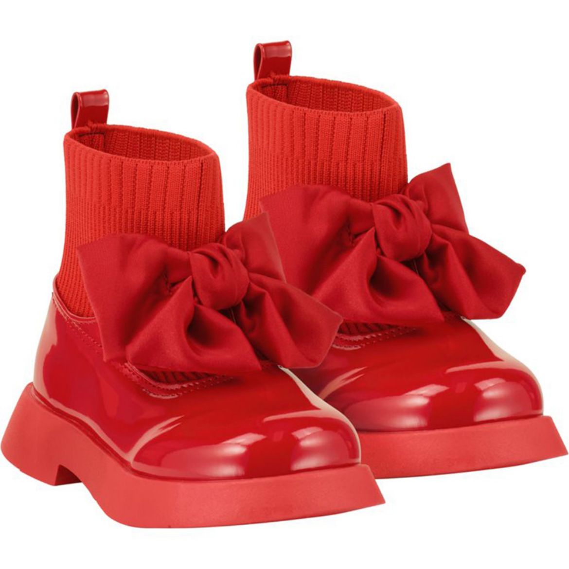 Picture of A Dee Girls Red 'Mary Jane' Wellies