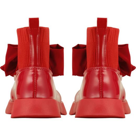 Picture of A Dee Girls Red 'Mary Jane' Wellies