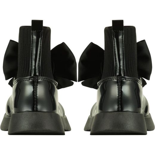 Picture of A Dee Girls Black 'Mary Jane' Wellies