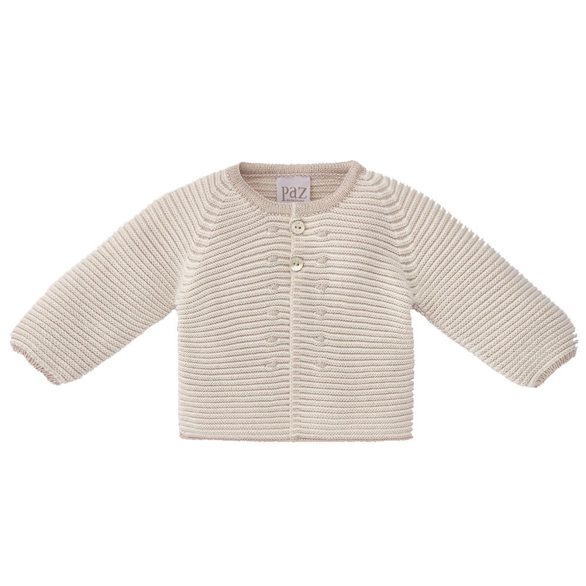 Picture of Paz Rodriguez Boys Light Beige Cardigan