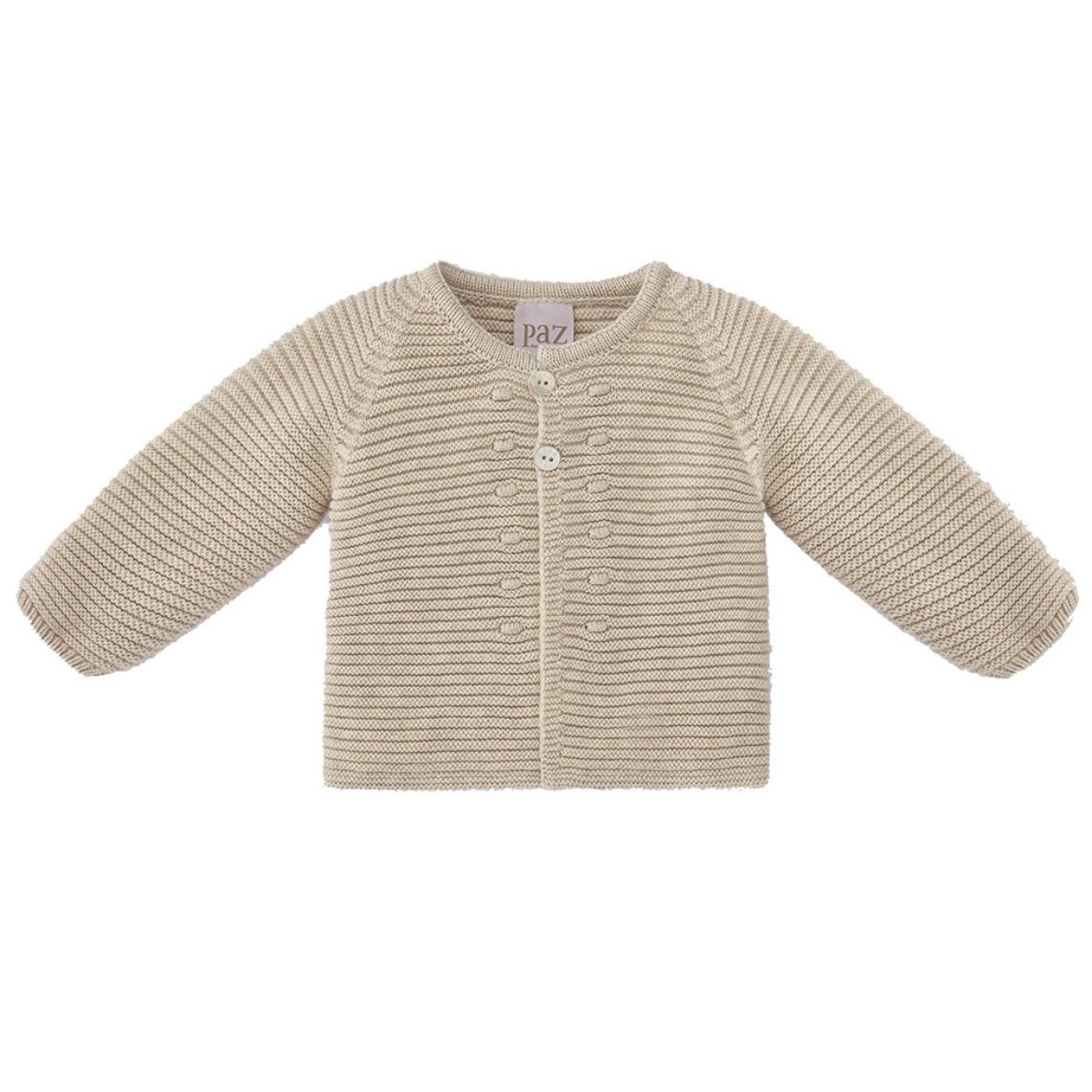 Picture of Paz Rodriguez Boys Beige Cardigan