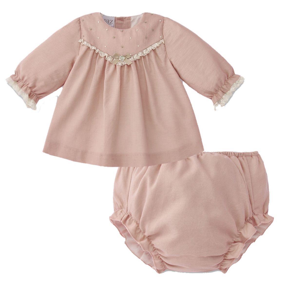 Picture of Paz Rodriguez Girls Pink Two Piece Set