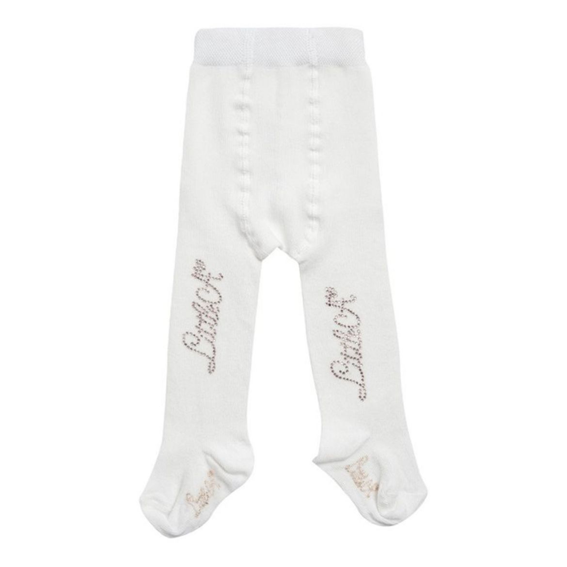 Picture of Little A Girls 'Freya' White Tights