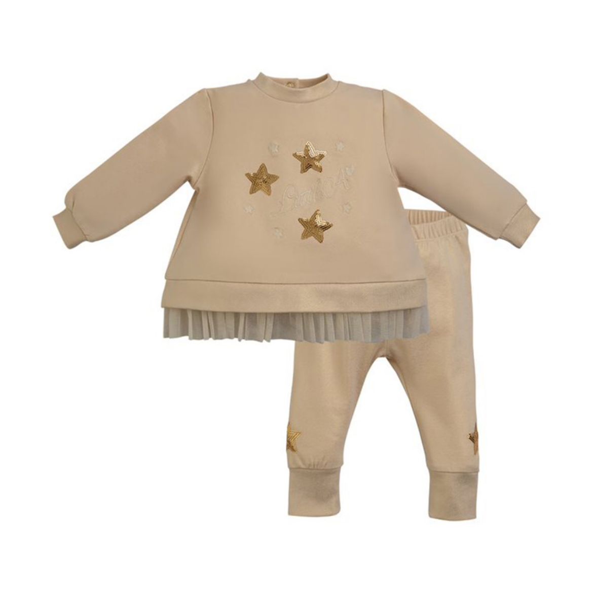 Picture of Little A Girls 'Florence' Gold Legging Set