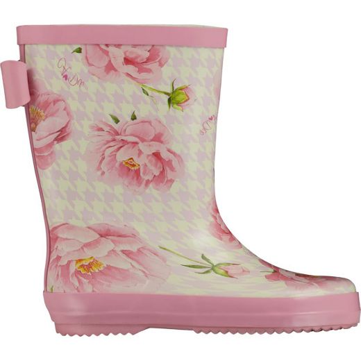 Picture of A Dee Girls 'Splash' Pale Pink Wellie
