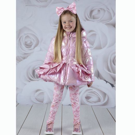 Picture of A Dee Girls 'Amy' Pink Shimmer Jacket