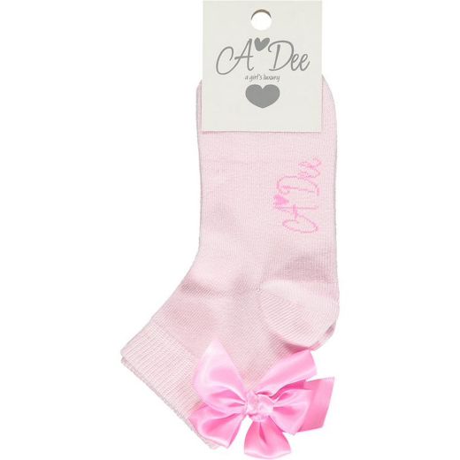 Picture of A Dee Girls 'Alaia' Pink Ankle Socks