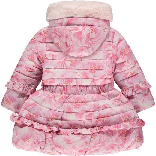 Picture of A Dee Girls 'Amelia' Pink Printed Coat