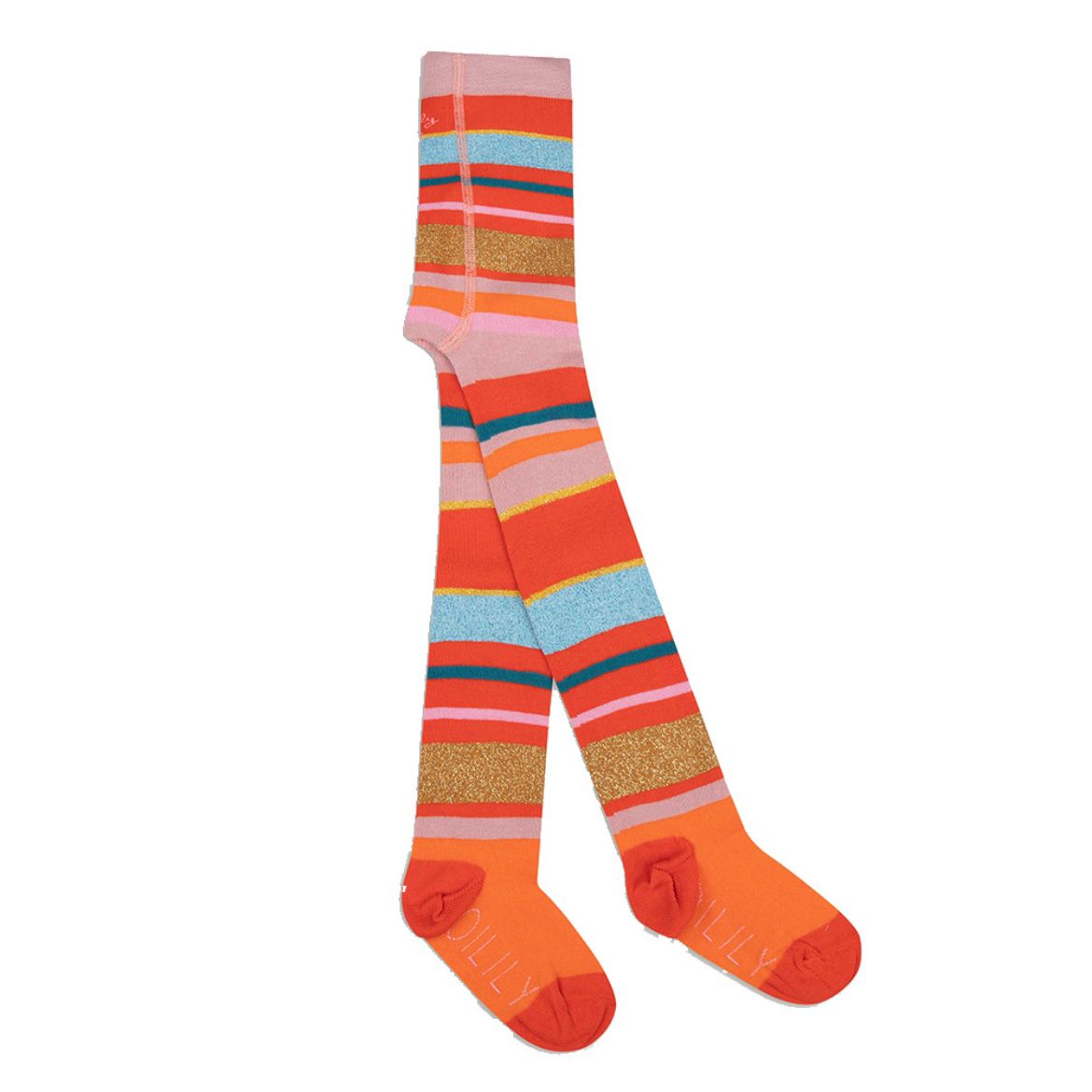 Picture of Oilily Girls 'Miracle' Pink Stripe Tights