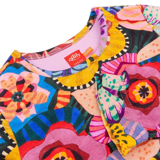 Picture of Oilily Girls Tate Flower Long Sleeve T-shirt 