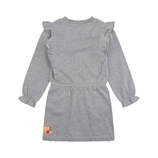 Picture of Oilily Girls Djane Grey Logo Sweat Dress