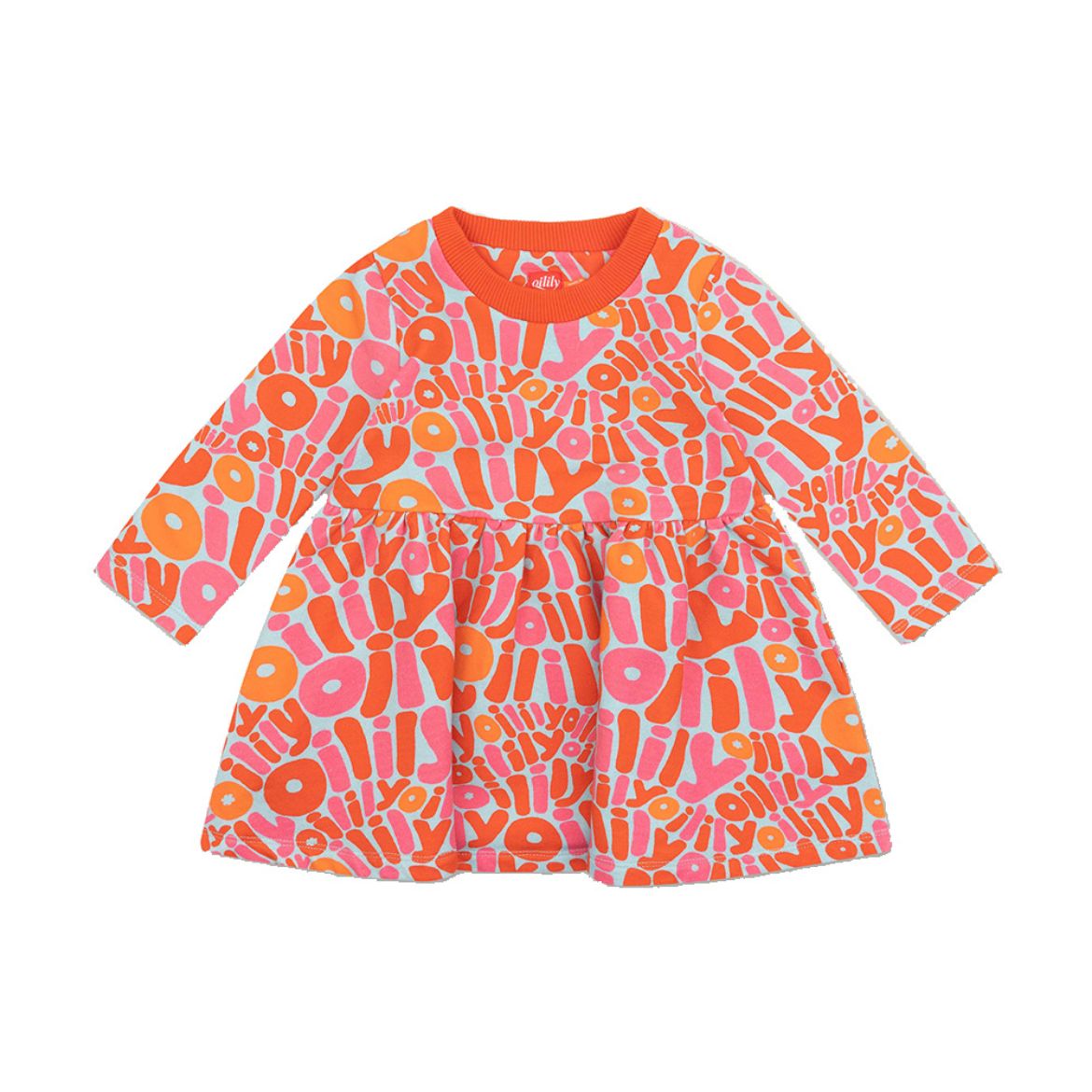 Picture of Oilily Girls Dum Logo Sweat Dress