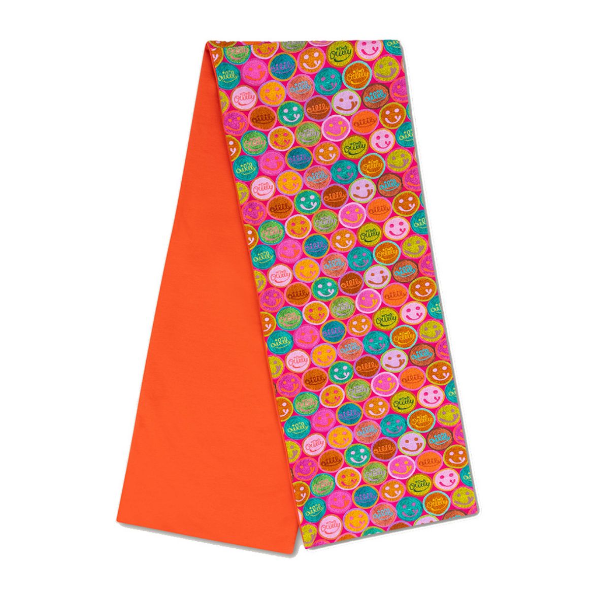 Picture of Oilily Girls Around Smile Logo Scarf