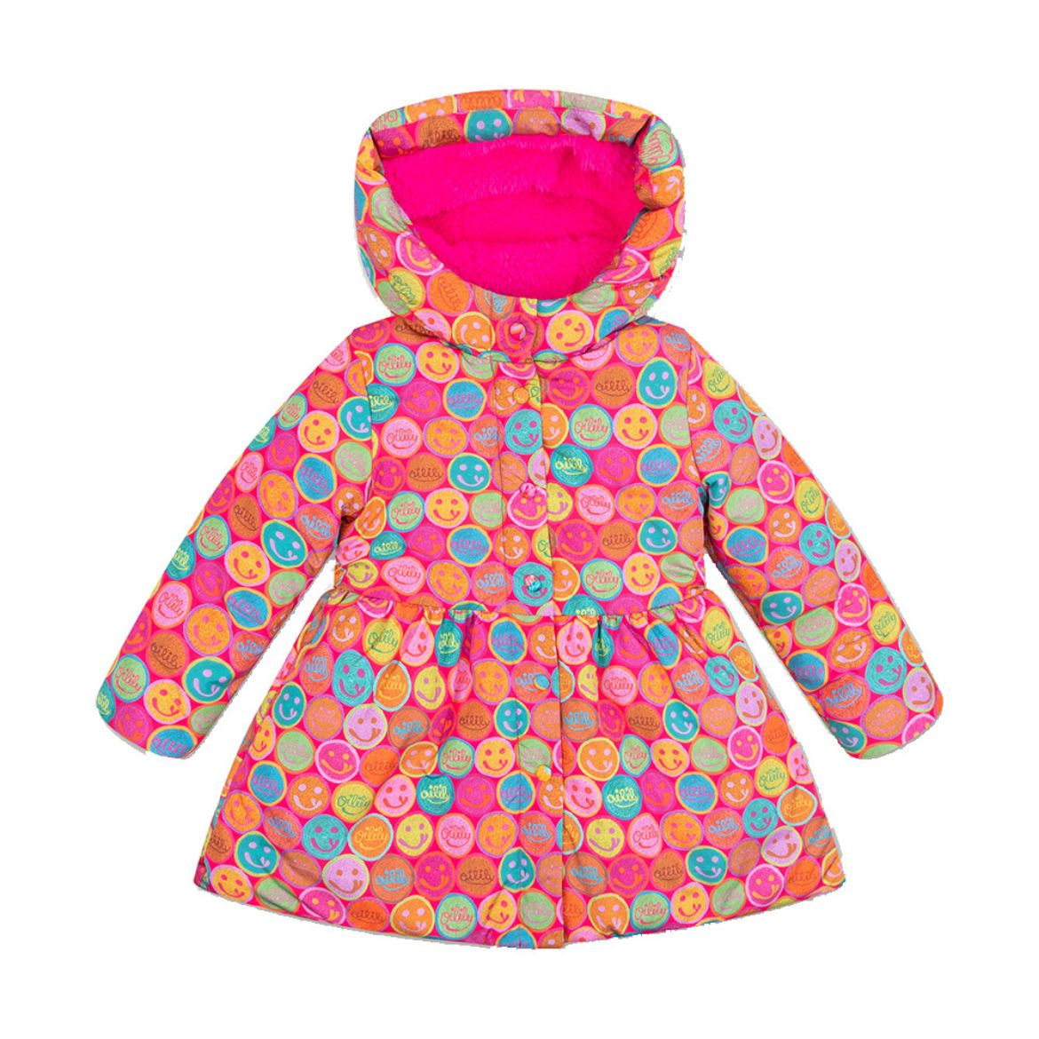 Picture of Oilily Girls Coda Smiley Logo Coat