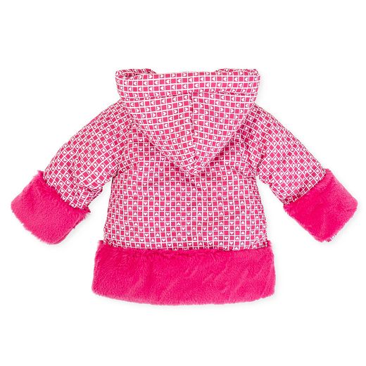 Picture of Agatha Ruiz De La Prada Girls Pink Heart Coat