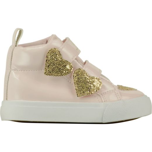 Picture of Little A Girls 'Hart' Pale Pink Heart High Top