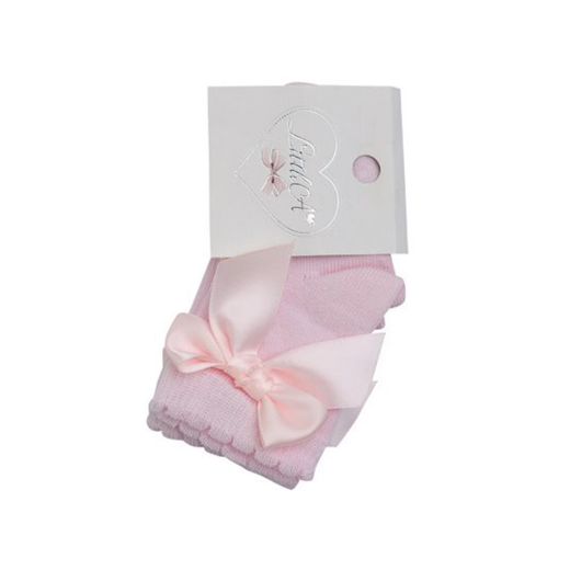 Picture of Little A Girls 'Erin' Pink Ankle Socks