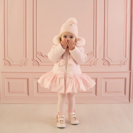 Picture of Little A Girls 'Elsa' Pink Coat