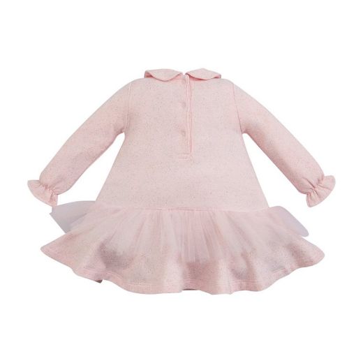 Picture of Little A Girls 'Ellie' Pink Sweat Dress